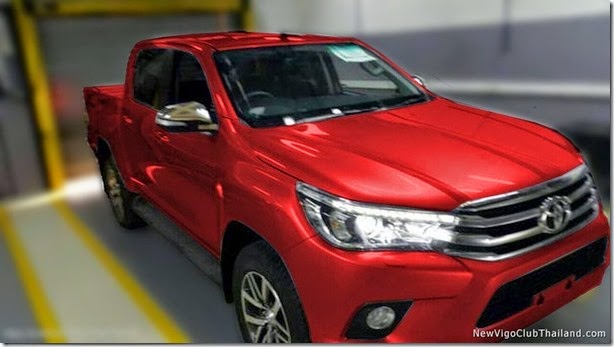Toyota Hilux Red