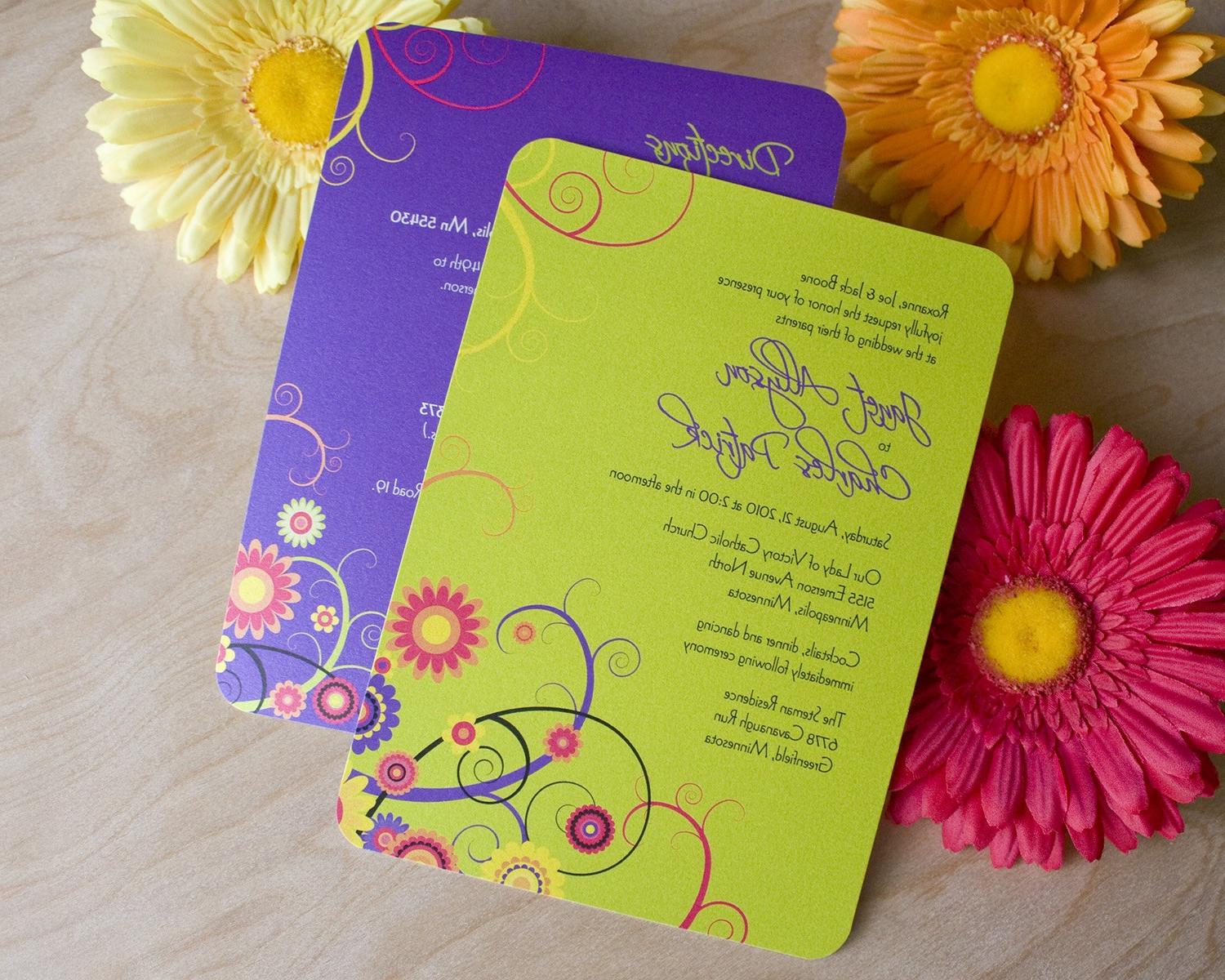 Rounded corners for wedding