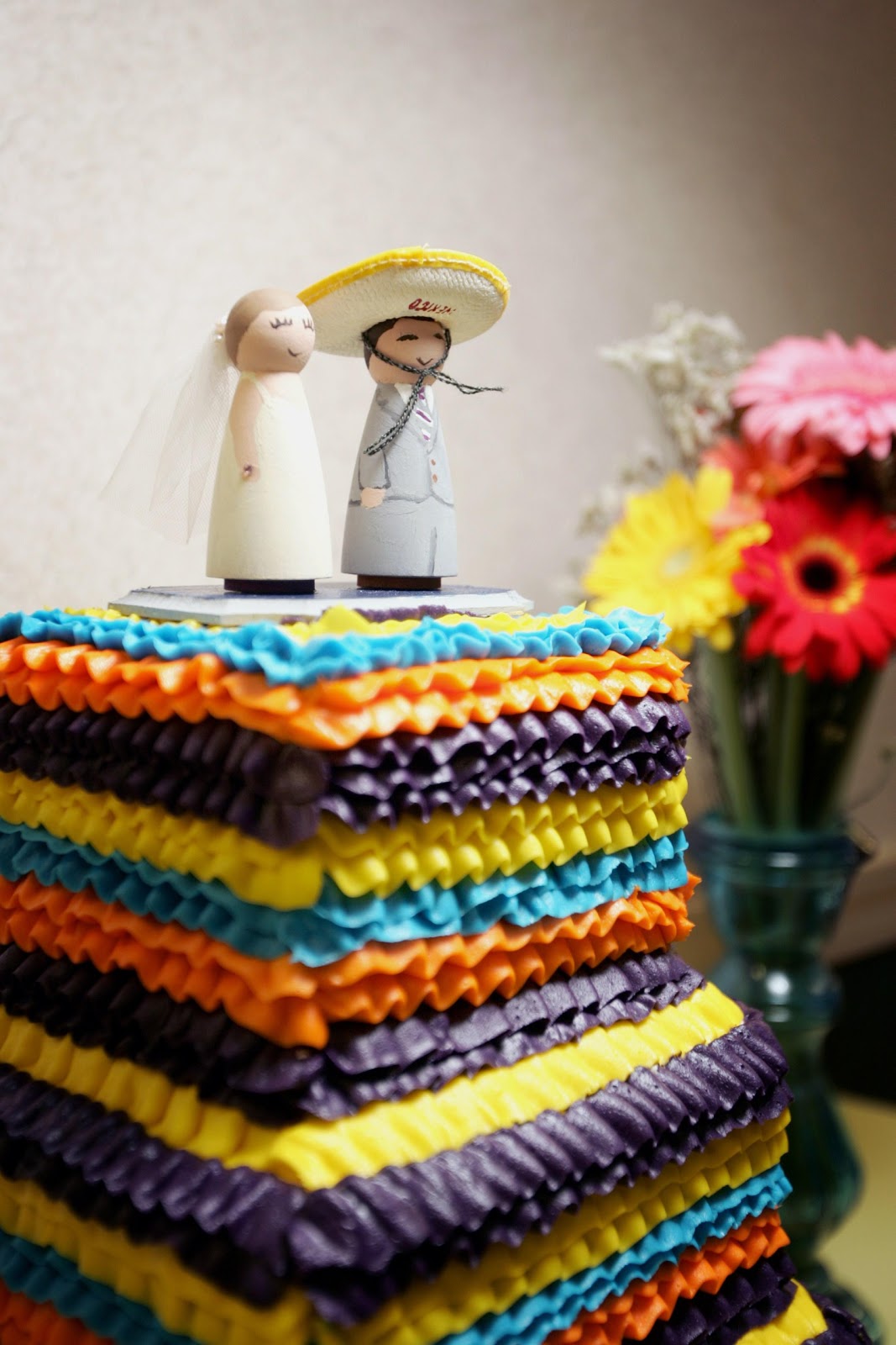 Wedding Cake Mexican Fiesta