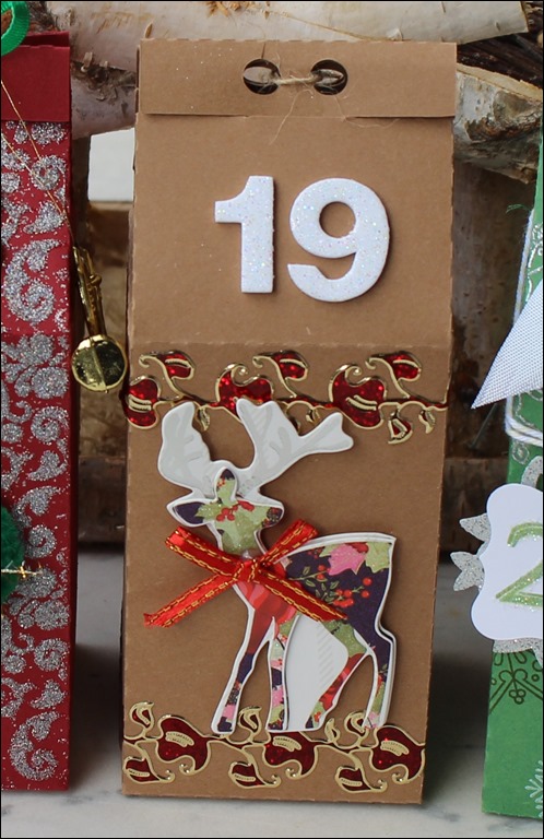 Adventskalender Idee DIY Milchkartons selbstgemacht Anleitung 25