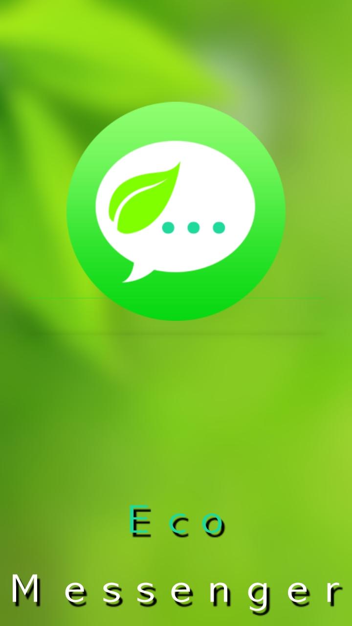 Android application Eco Messenger screenshort