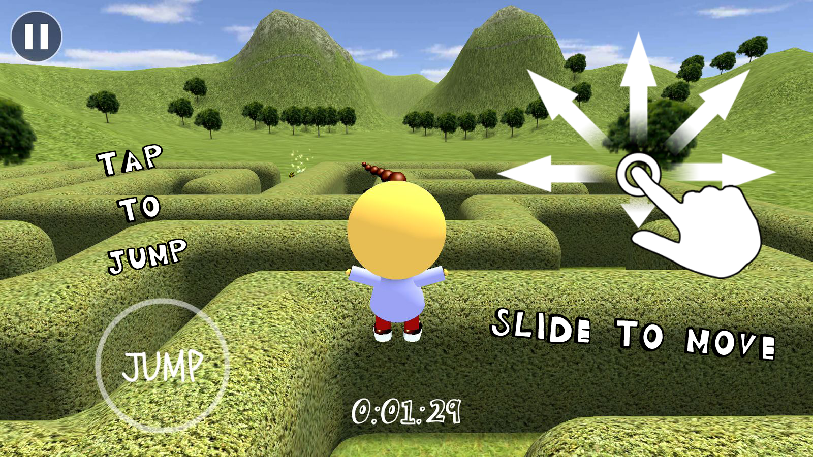 Android application 3D Maze / Labyrinth screenshort