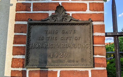 THIS GATE IS THE GIFT OFHON. RICHARD YOUNG 1929Submitted by @lampbane