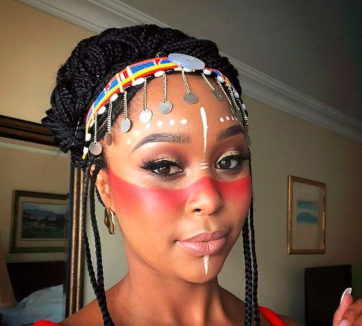 Minnie Dlamini went all out for the Sun Met this past weekend.