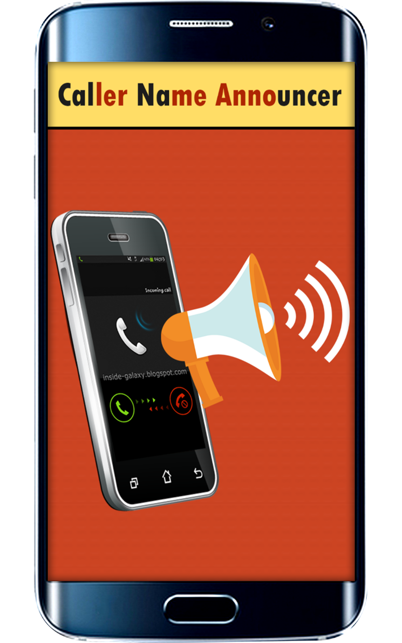 Android application Message Name Announcer screenshort