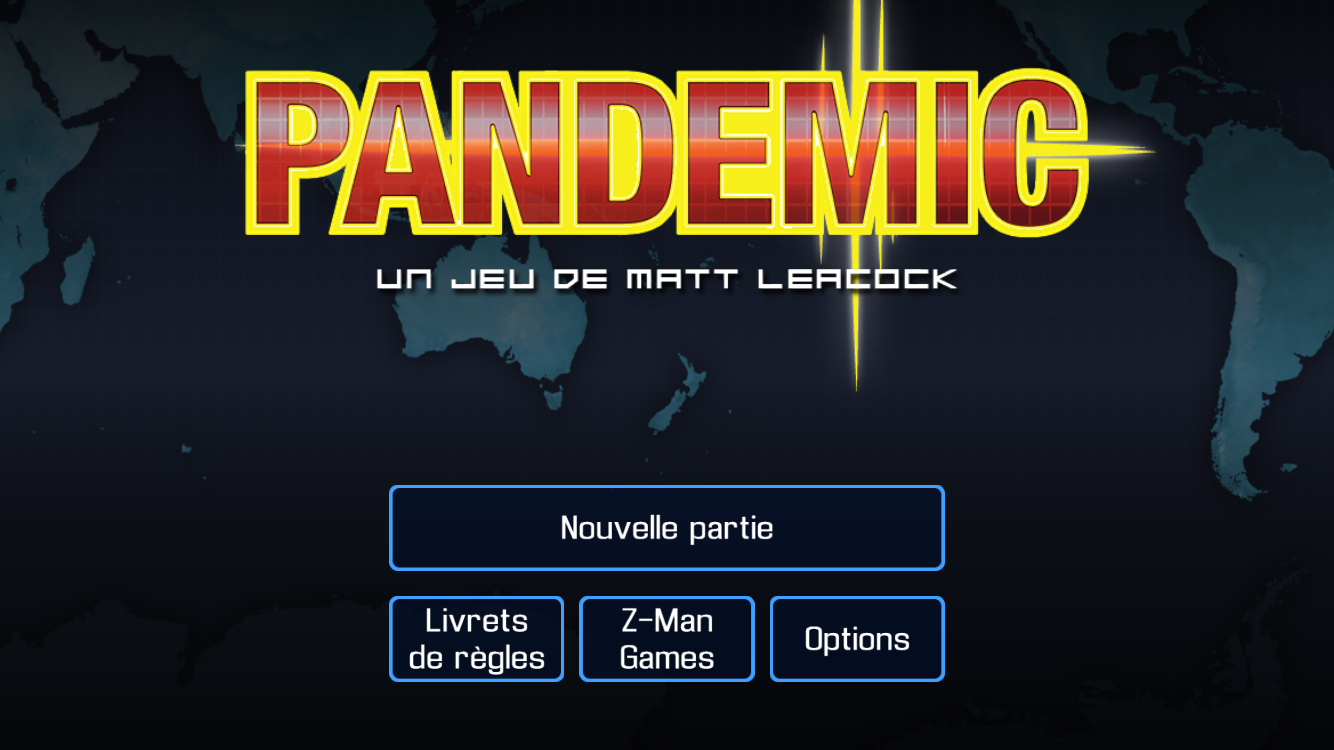 Android application Pandemic: The Board Game screenshort