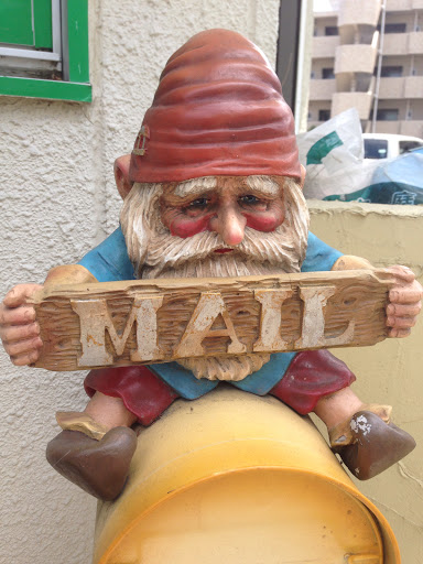 Dwarf on the post