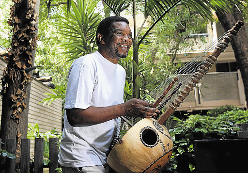OPTIMISTIC: 'If you want to make it as a musician, then stay focused,' says Pops Mohamed Picture: KEVIN SUTHERLAND