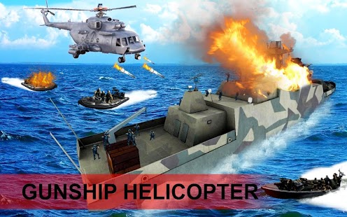 How to download Gunship Heli Commando Shoot War 1.0 mod apk for bluestacks