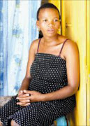 DEVASTATED: Nothemba Gweje's two-day-old baby boy was taken from her bedside. PIc. Elvis Ntombela. 20/02/07. © Sunday World.