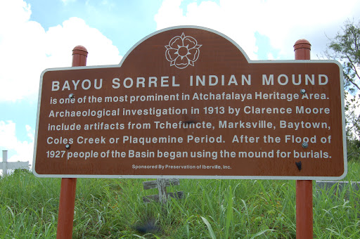 Bayou Sorrel Indian Mound is one of the most prominent in Atchafalaya Heritage Area. Archaeological investigation in 1913 by Clarence Moore include artifacts from Tchefuncte, Marksville, Baytown,...