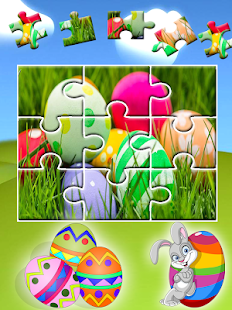 Easter Egg Jigsaw Puzzles 🐇 : Family Puzzles free Screenshot