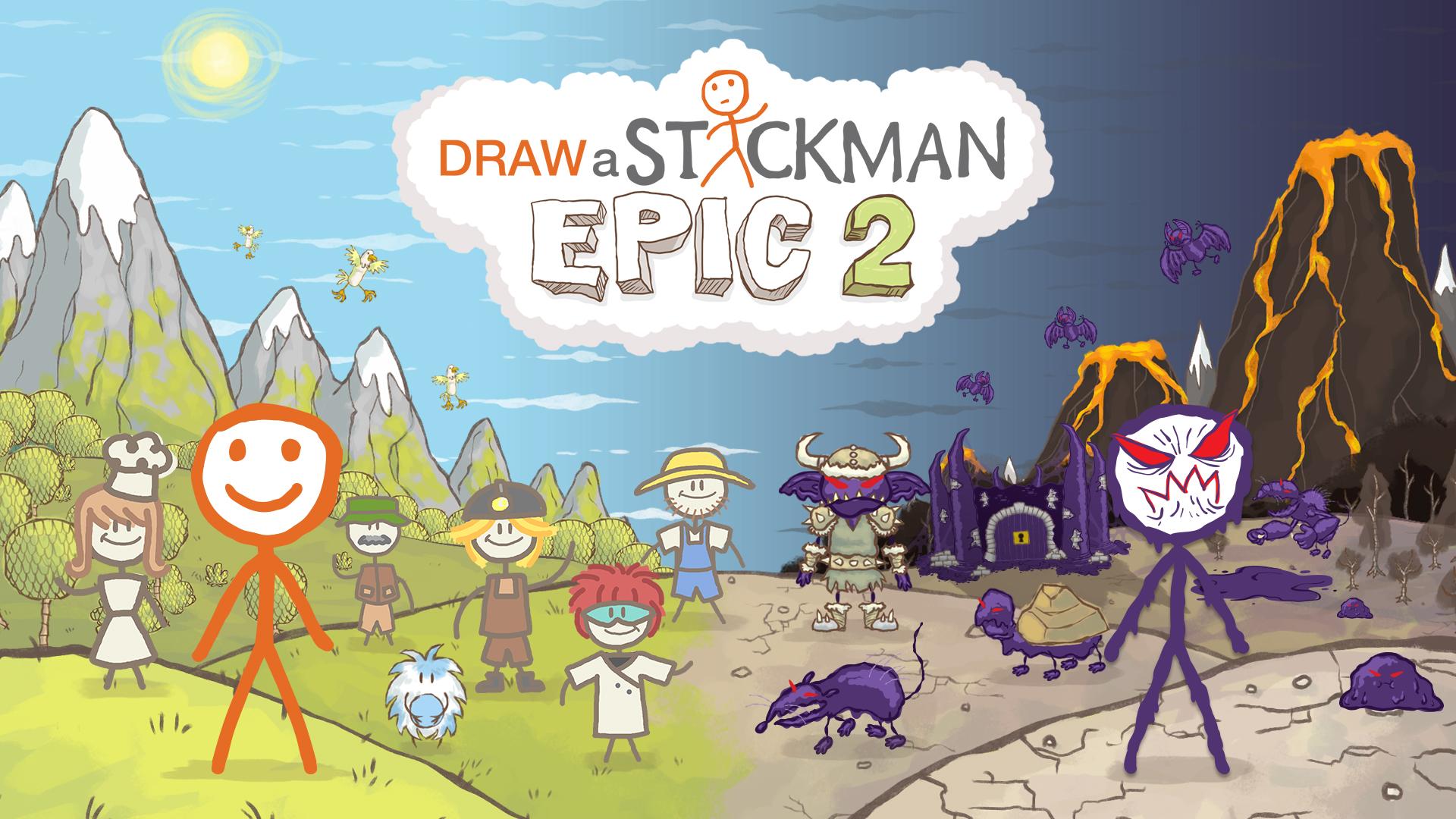 Android application Draw a Stickman: EPIC 2 Pro screenshort