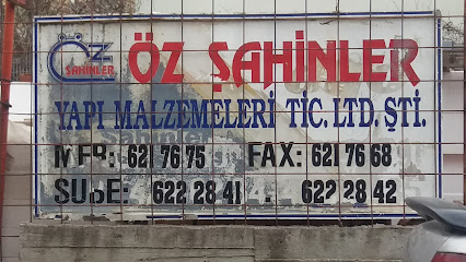 Öz Şahinler Yapı Malzemeleri Tic. Ltd. Şti.