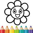 Rainbow Flower Coloring and Drawing for k 1.0 downloader