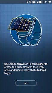 ZenWatch FaceDesigner Screenshot