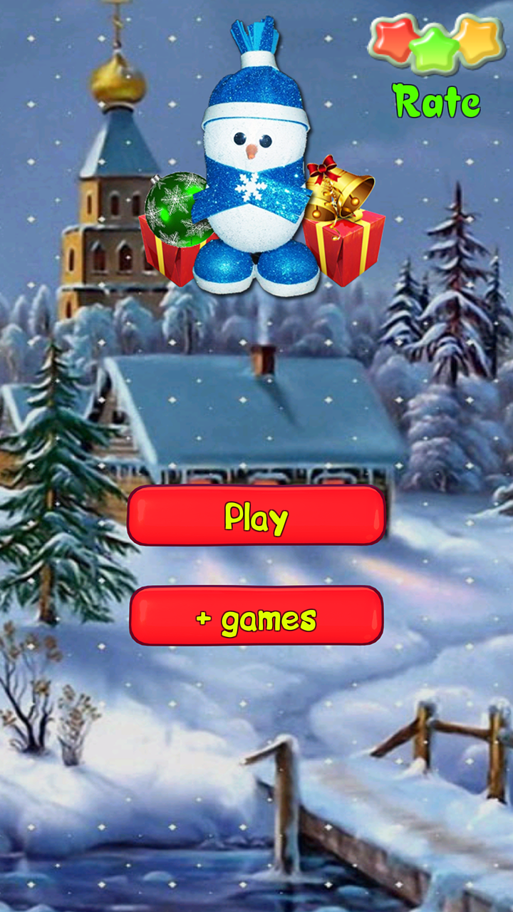 Android application Happy Christmas Pingu screenshort