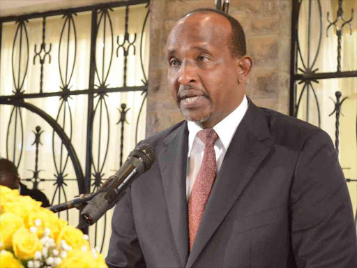 National Assembly Majority Leader Aden Duale at a recent event in Nairobi. /FILE