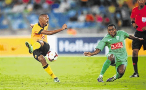 MISSING: Bernard Parker of Kaizer Chiefs is the current leading goal scorer in PSL Photo: Sabelo Mngoma/BackpagePix