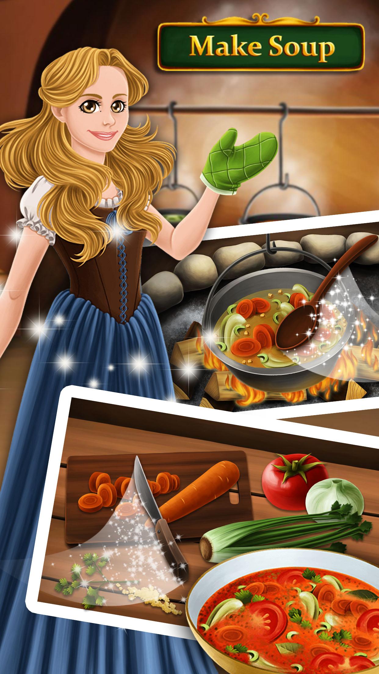Android application Princess Kitchen screenshort