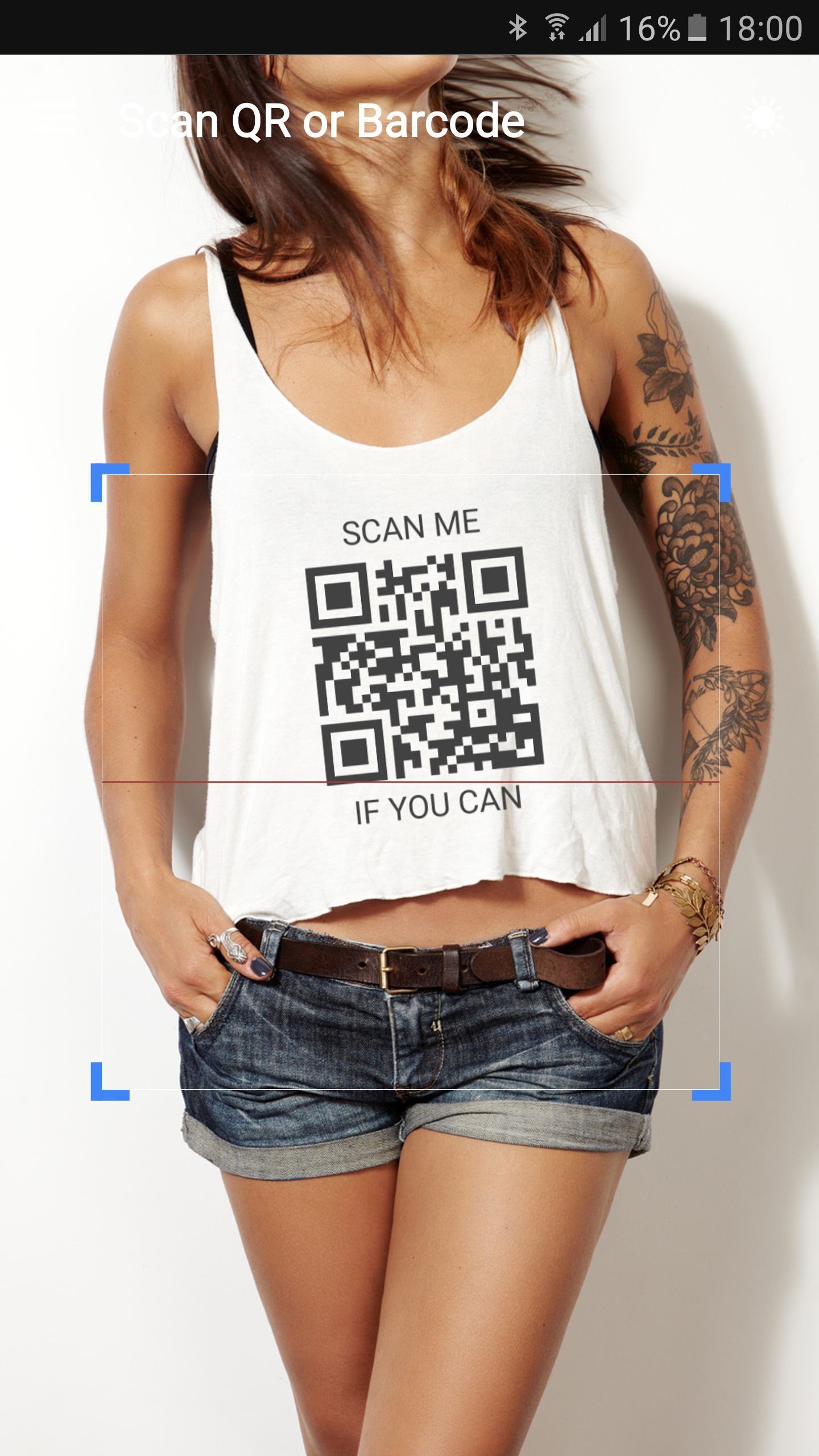 Android application QR & Barcode Scanner PRO screenshort