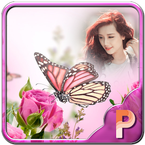 Download Pink Butterfly Photo Frames For PC Windows and Mac