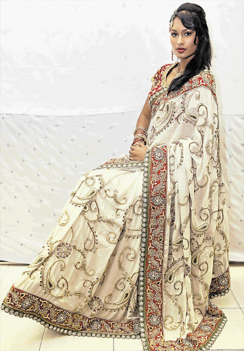 SARI ON THE GO: The eThekwini municipality says the sari, as worn here by Durban model Ulika Singh, is on its way out