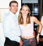 CROWN JEWELS: Virginia Roberts with Prince Andrew in early 2001