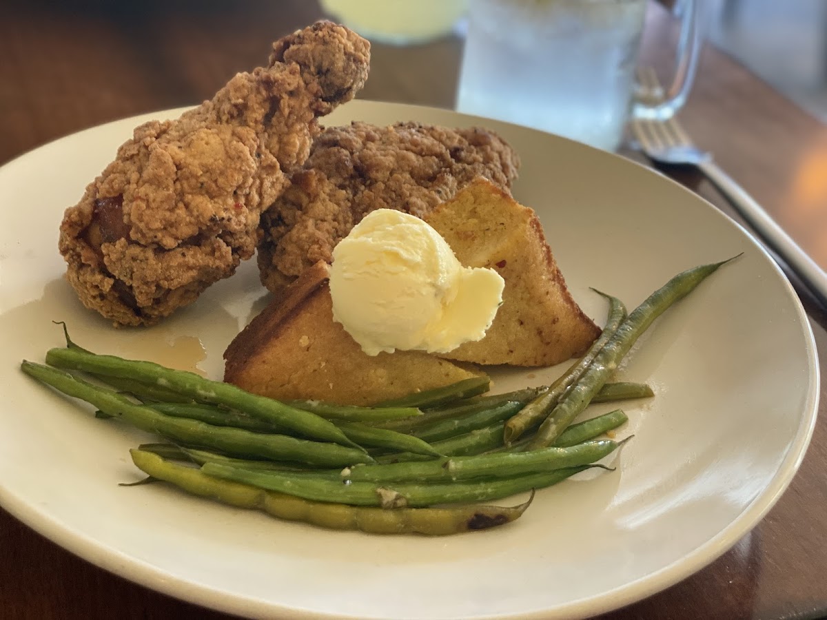 GF Sweet Tea Fried Chicken Lunch