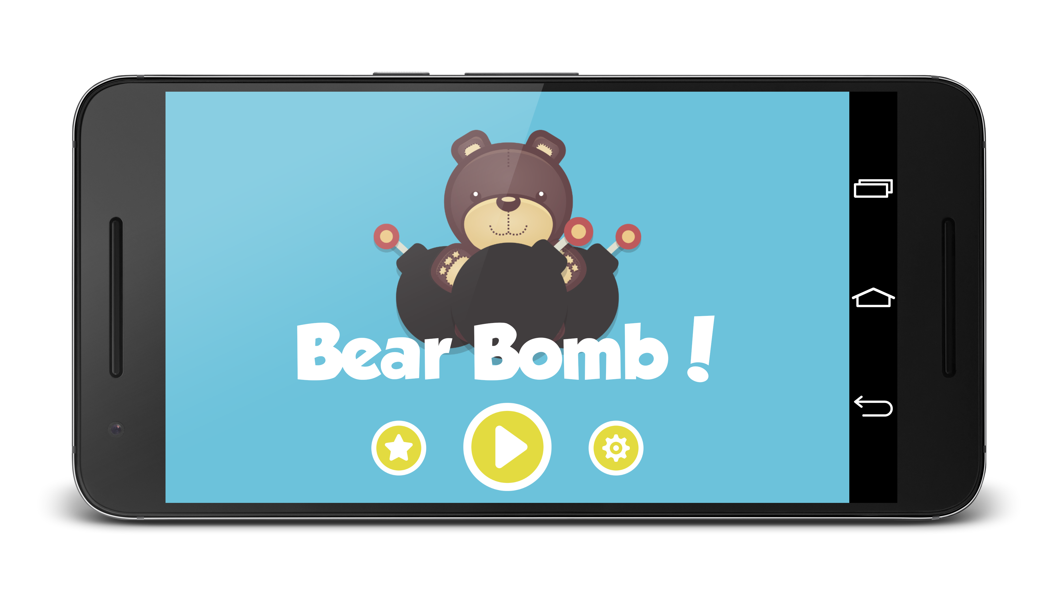 Android application Bear Bomb screenshort