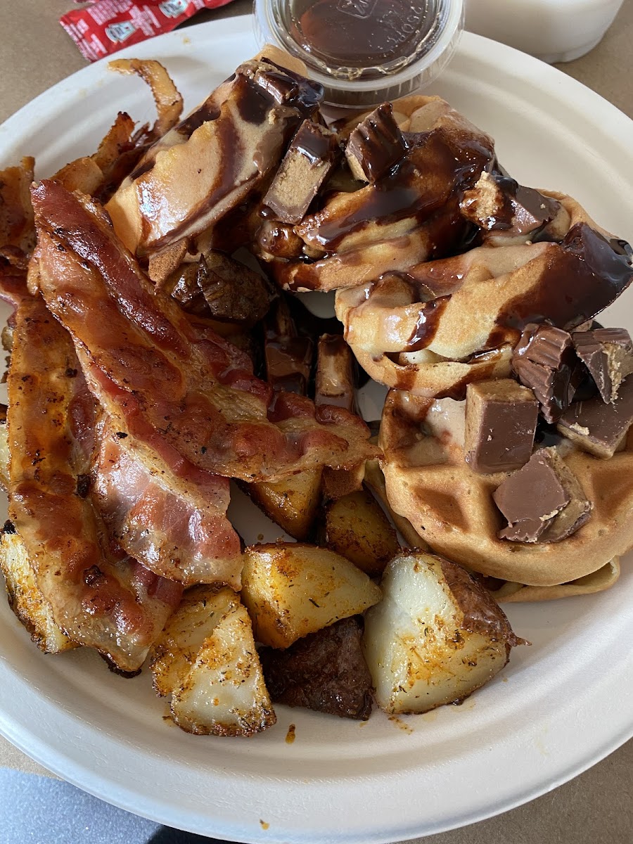Gluten-Free Waffles at The Sinful Kitchen