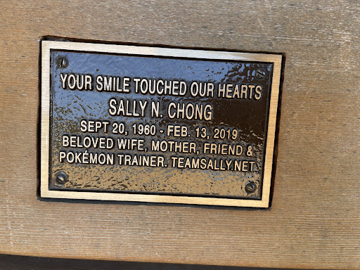 YOUR SMILE TOUCHED OUR HEARTS SALLY N. CHONG SEPT 20, 1960 - FEB. 13, 2019 BELOVED WIFE, MOTHER, FRIEND & POKÉMON TRAINER. TEAMSALLY.NET