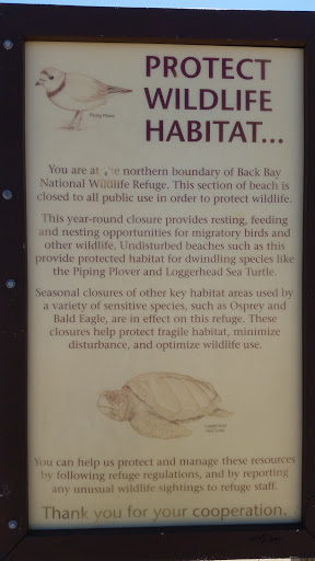 Protect Wildlife Habitat Awareness Sign