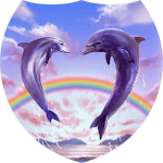 Jumping dolphins live wp Apk