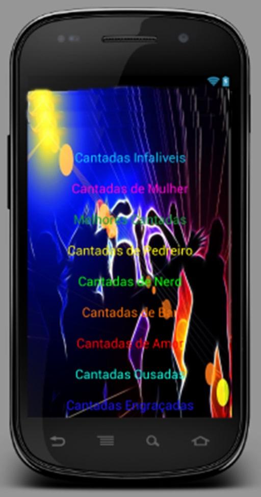Android application Zap Cantadas screenshort