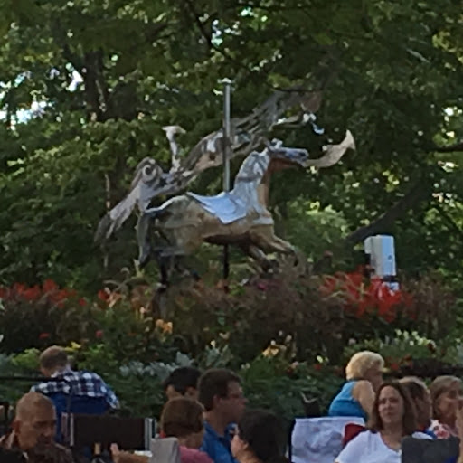 Carousel Pony Sculpture at Ravinia