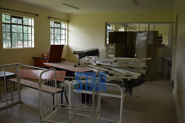 Mbagathi County Hospital where rooms are to be prepared for isolation.