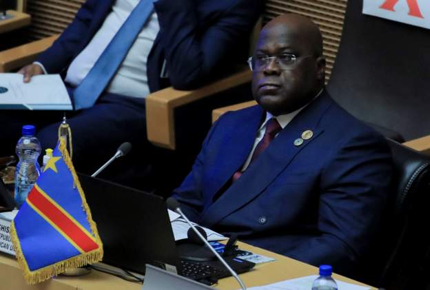 President Félix Tshisekedi was attending an AU summit in Addis Ababa when his special adviser was arrested