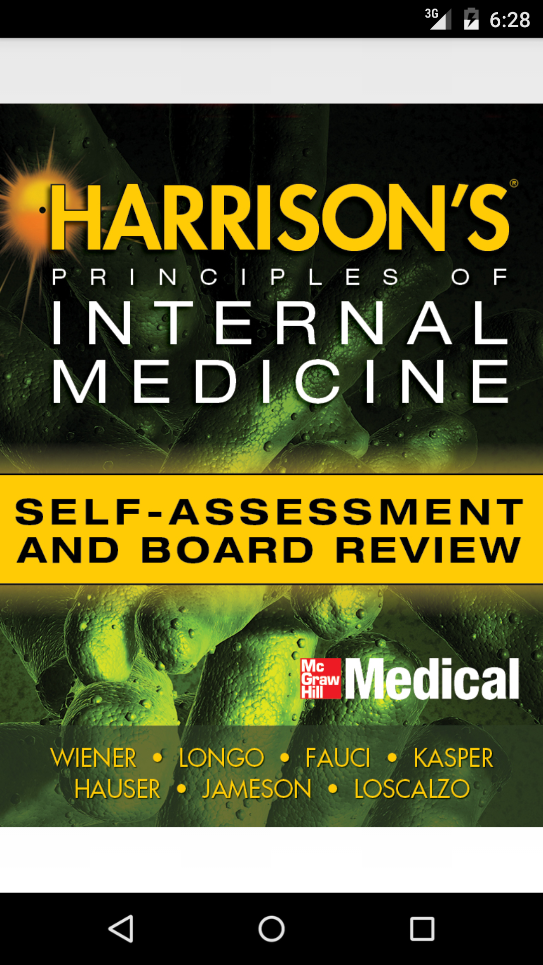 Android application Harrisons Internal Med Review screenshort