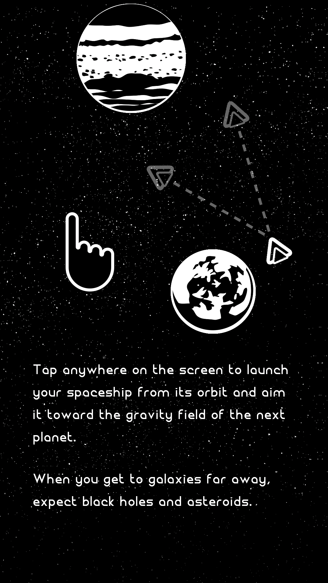 Android application Graviteer: Cosmic Expedition screenshort