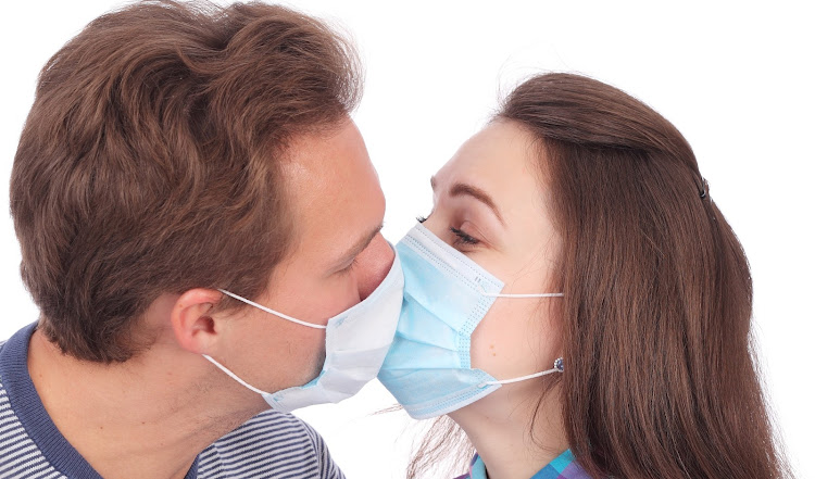 Face masks are a must for safe sex during the Covid-19 pandemic, says a new report.