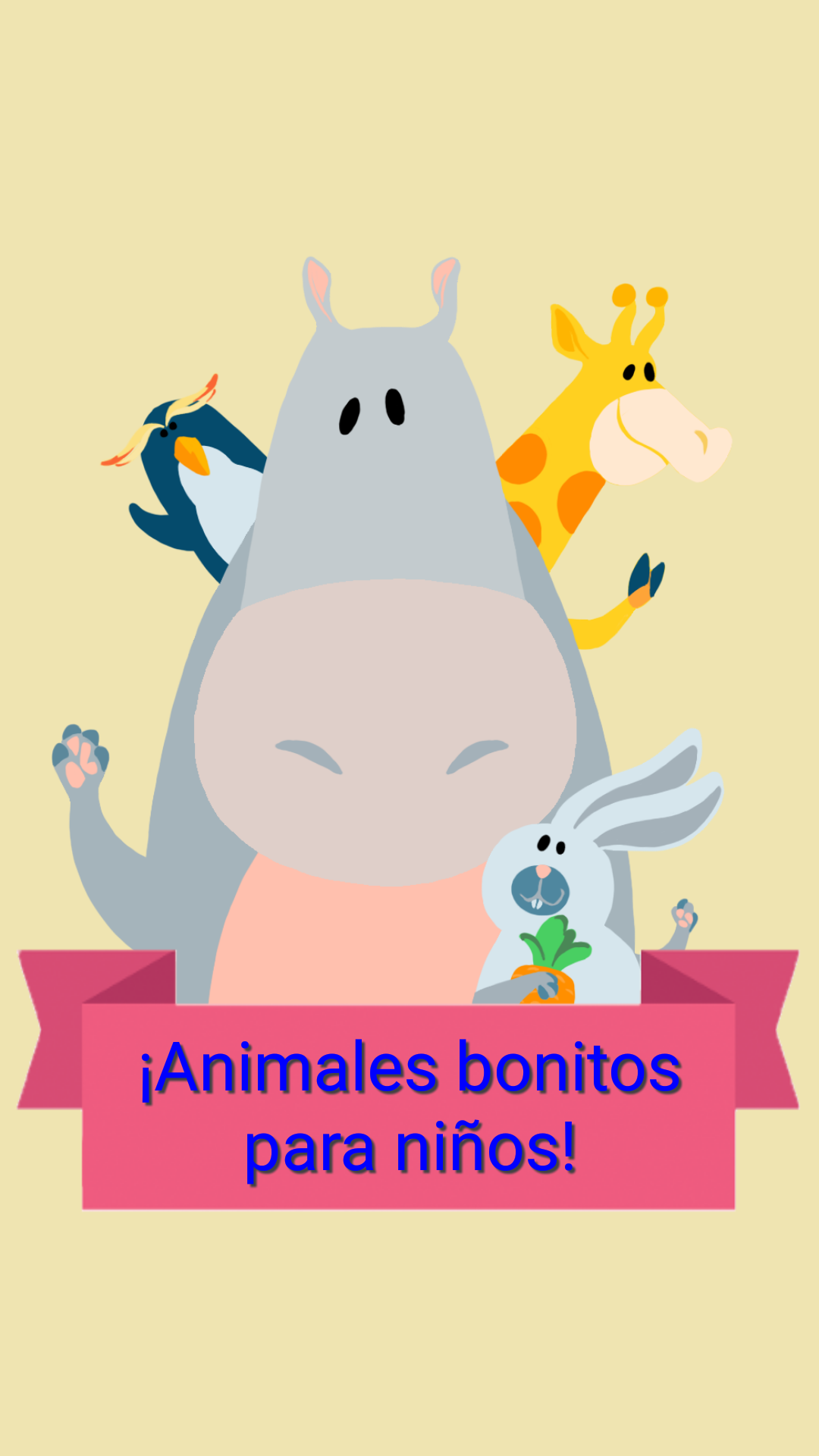 Android application Cute animals for kids! screenshort
