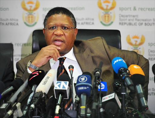 Sports Minister Fikile Mbalula. Picture credits: BackPagePix