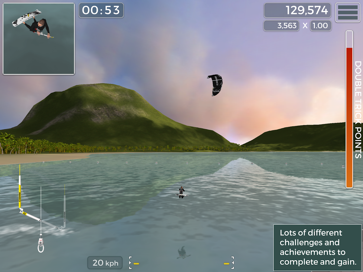    Kiteboard Hero- screenshot  