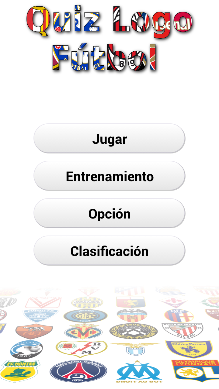 Android application Logo Football Club Quiz screenshort