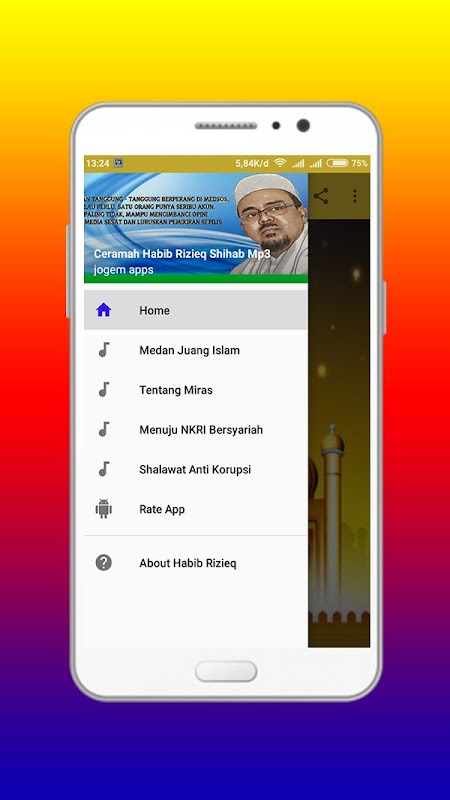 Download Video Ceramah Habib Rizieq Sketsa