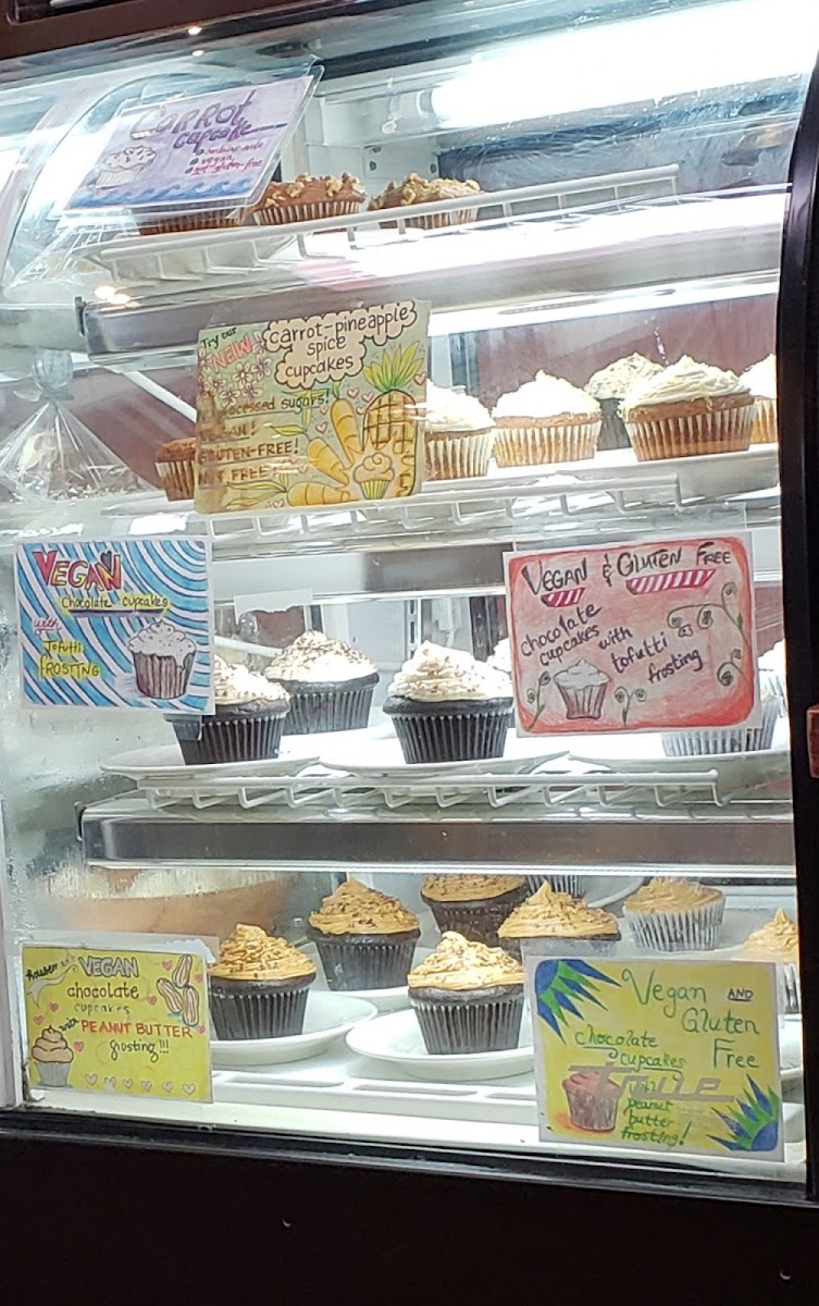 Gluten-Free Cupcakes at Lotus Cafe & Juice Bar