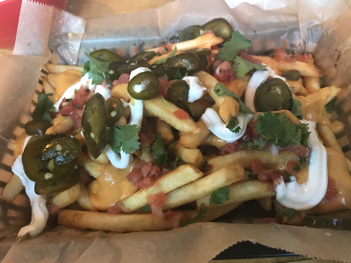 Gluten-Free Fries at Hot Chip Burger Bar