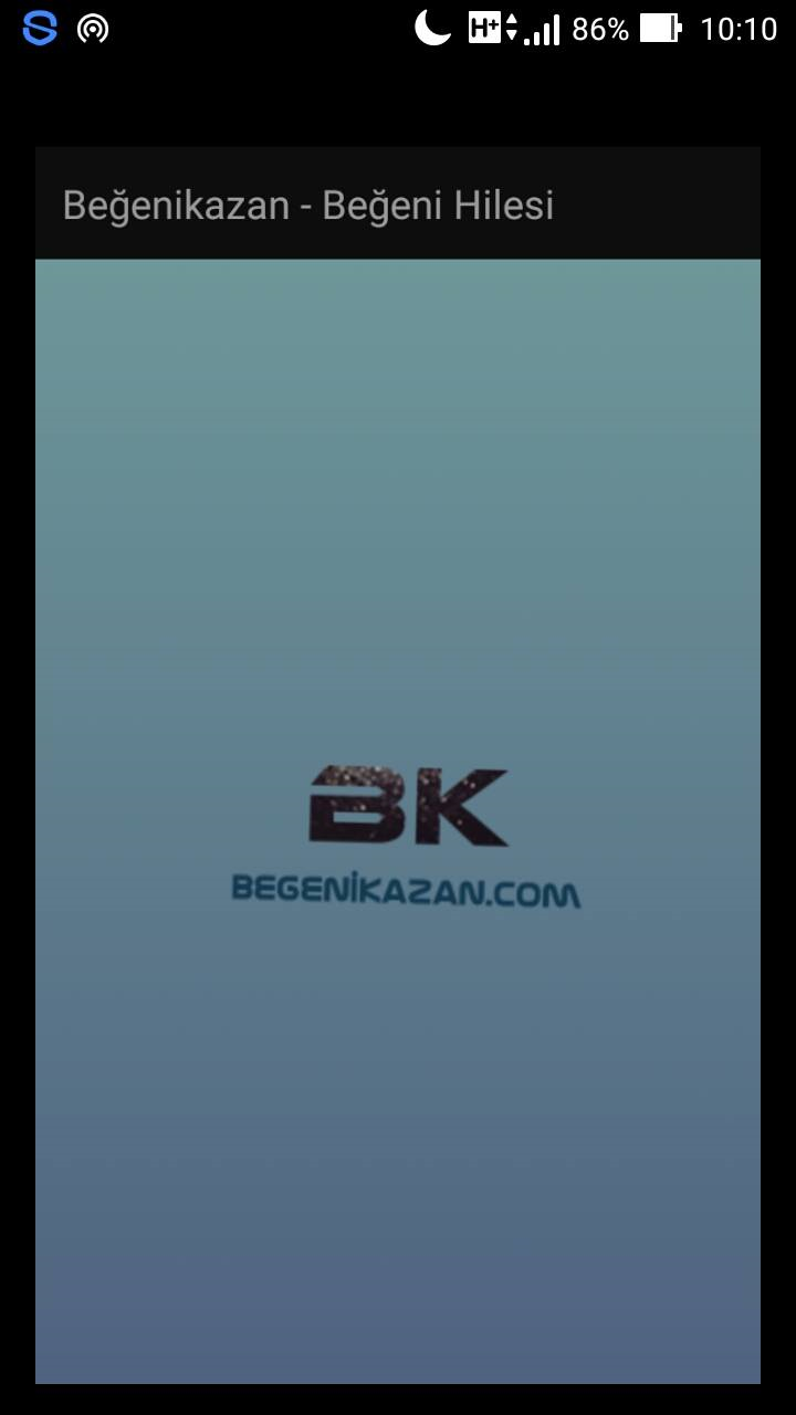 Android application BegeniKazan - Beğeni hilesi screenshort