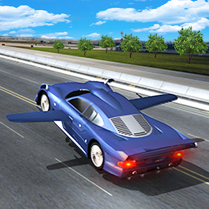 Download Real Flying car racing simulator 3d game For PC Windows and Mac